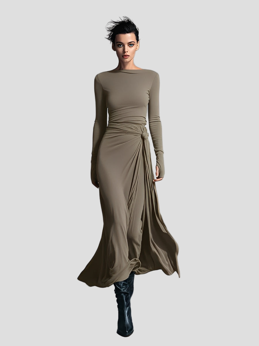 Marlene™ | Figurbetontes Midikleid